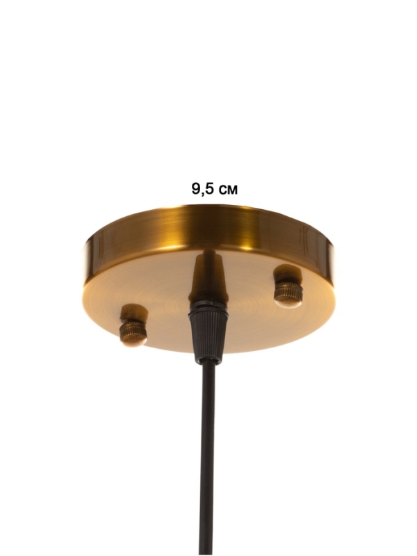 Светильник "Клубок" 1х40Вт Е27 медь 28х28х28см