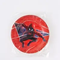 Тарелка одноразовая 18 см, набор 10 шт, Паук