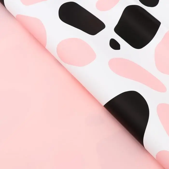 Пленка двухсторонняя для цветов и декора, розовый 58&times;58 см