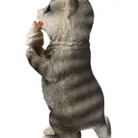 Садовая фигура 19 х 11 х 7 см "Котенок с пироженкой"