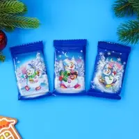Шоколад молочный "Зимняя сказка" микс, 20 г