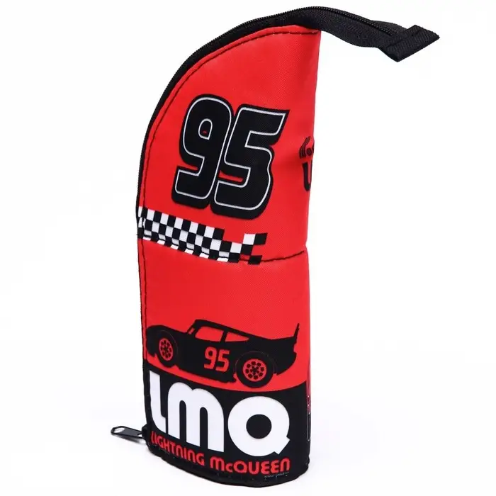 Пенал-тубус мягкий, 20х9 см, Тачки