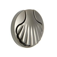 Ручка-кнопка CAPPIO RK133, мебельная, цвет графит, 8 шт.