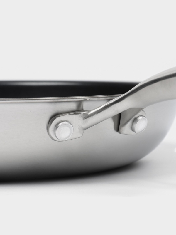 Сковорода 3Ply d=29,5 см, h=5,5 см, толщина 2,2 мм, индукция, антипригарное покрытие