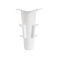 Угол внутренний для плинтуса &laquo;Деконика&raquo;, 70 мм, цвет 001 белый