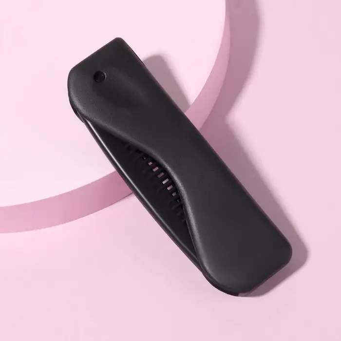 Расчёска складная, 17.5&times;3 (&plusmn;1) см, чёрная