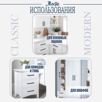 Ручка-скоба CAPPIO FREEDOM, м/о 128 мм, цвет черный, 10 шт.