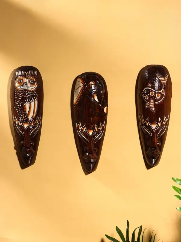 Маска дерево "Абориген" МИКС 30,5 см