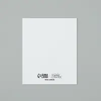 Открытка на акварельном картоне &laquo;С Новым годом&raquo;, тиснение, 10.7&times;8.8 см