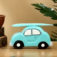 Сувенир &laquo;Машинка с серфом&raquo;, 17&times;6&times;9 см, дерево, бирюзовый