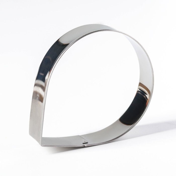 Набор форм для печенья Доляна &laquo;Лепестки розы&raquo;, 4 шт, цвет серебристый