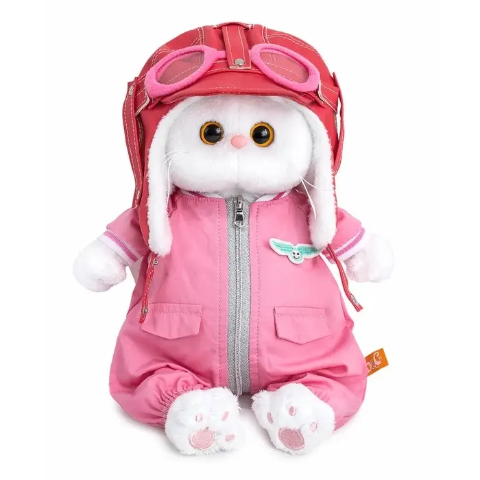 Мягкая игрушка "Кошечка Ли-Ли "Авиатор", 24 см LK24-174