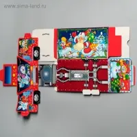 Подарочная новогодняя коробка &laquo;Сладкоежка&raquo;, фура, 26&times;8.7&times;8.3 см