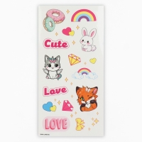 Набор для создания акриловых брелоков с наклейками &laquo;Для девочки&raquo;