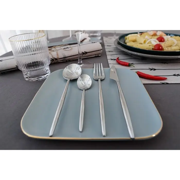 Вилка столовая &laquo;Торнбери&raquo;, h=21,3 см, толщина 7 мм, цвет серебряный