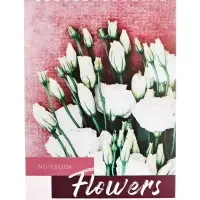 Блокнот А5, 60 листов в клетку, на гребне, обложка мелованный картон, блок 60г/м2, МИКС