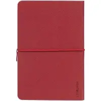 Блокнот Saffian Mini, красный