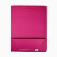 Пакет подарочный &laquo;С днём рождения&raquo;, голография, L 31 х 11.5 х 40 см