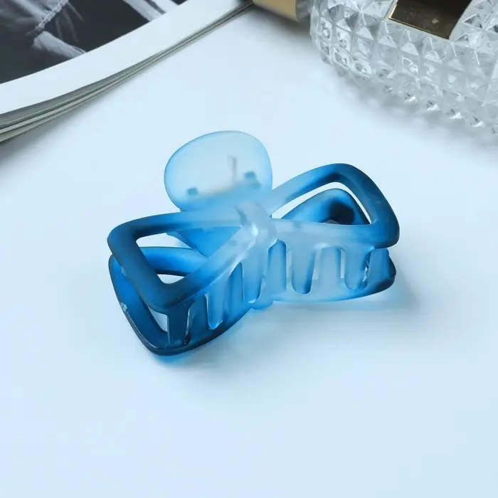 Крабик для волос &laquo;Кэнди&raquo;, матовый бантик, 7 см, МИКС