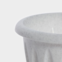 Горшок с поддоном &laquo;Фелиция&raquo;, 400 мл, цвет мраморный