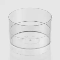 Форма пластиковая одноразовая для фуршета &laquo;Ноль&raquo;, 60 мл, прозрачная