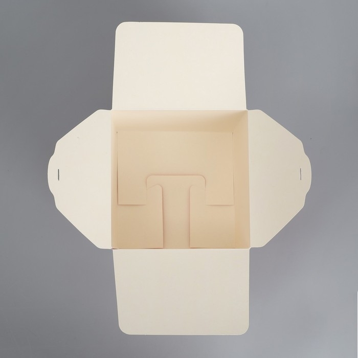 Коробка подарочная складная, упаковка, &laquo;Сердечки&raquo;, 18 х 18 х 18 см