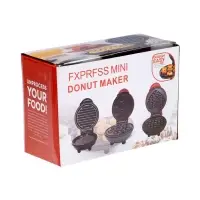 Электровафельница WV-01, 350 Вт, венские вафли, антипригарное покрытие, красная