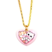 Кулон подвеска сердце &ldquo;Для заМУРчательной девочки&rdquo;, 2,4 х 2,3 см