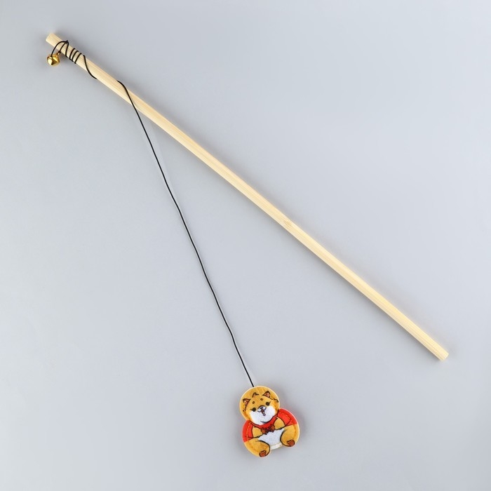 Дразнилка с игрушкой &laquo;Хомяк&raquo;, 6 см