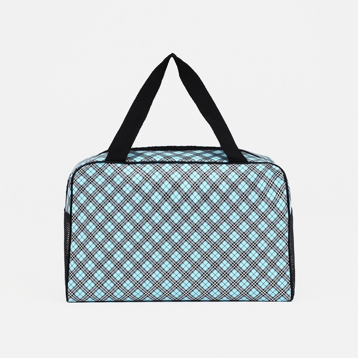 Косметичка на молнии, цвет голубой Косметичка на молнии, цвет голубой