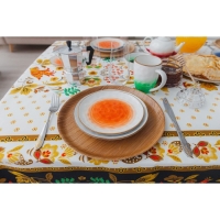 Кружка фарфоровая Доляна &laquo;Космос&raquo;, 400 мл, цвет зелёный