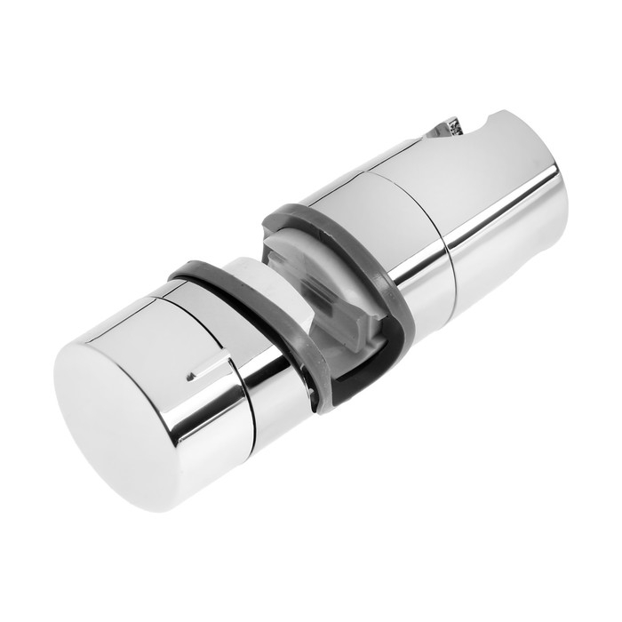 Держатель лейки для душевой стойки ZEIN Z87, универсальный 25 мм, пластик, хром