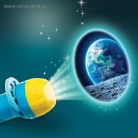 Игровой набор &laquo;Волшебный проектор: Полёт в космос&raquo;, светящиеся наклейки, 3 слайда, 24 картинки