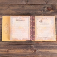 Родословная книга с рамкой под фото &laquo;Семейная&raquo;, 21,5 х 23,7 см.