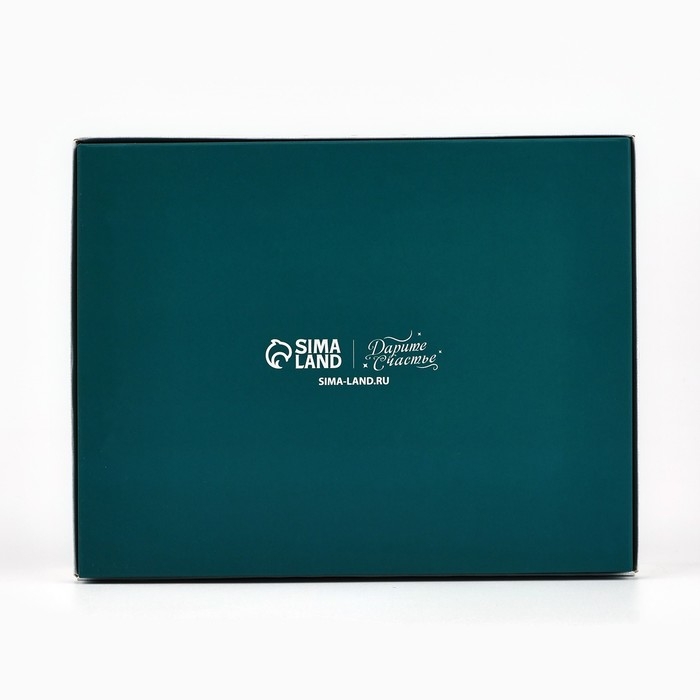 Коробка складная под 12 конфет &laquo;Ёлочные игрушки&raquo;, 14.4 х 18.4 х 3.8 см, Новый год