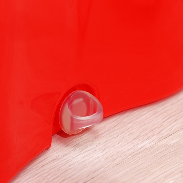 Швабра с отжимом и ведро на колёсиках с пластиковой центрифугой Доляна, 14 л, швабра, запасная насадка из микрофибры, цвет МИКС