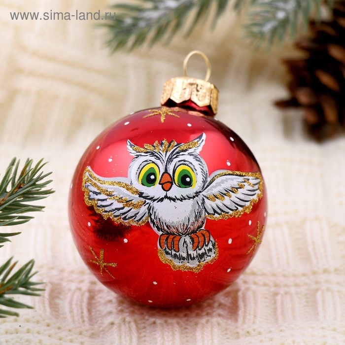 Шар "Лесной " 6 см микс