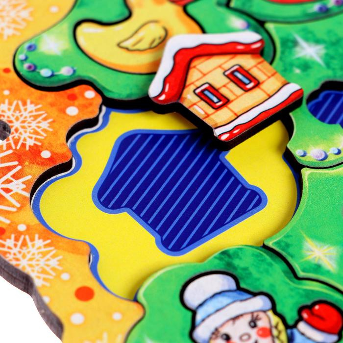 Пазл &laquo;Новогодня ёлочка&raquo;