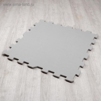 Развивающий коврик-пазл &laquo;Серый&raquo; 60х60х1 см