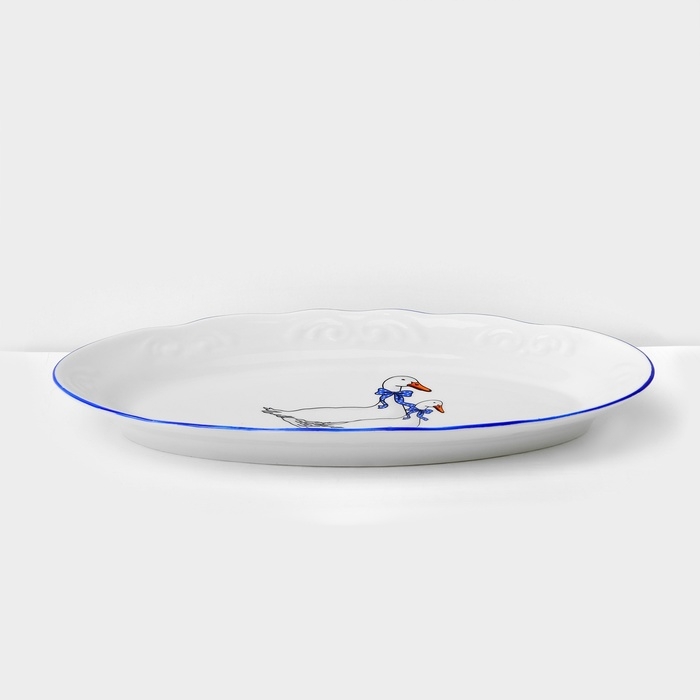 Сервиз фарфоровый столовый &laquo;Гуси&raquo;, 48 предметов