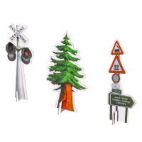 Железная дорога &laquo;С Новым Годом&raquo;, радиоуправление, эффект дыма