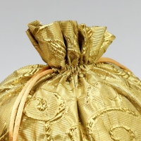 Мешочек подарочный парча &laquo;С Новым Годом&raquo;, 20 х 30 см +/- 1.5 см, Новый год