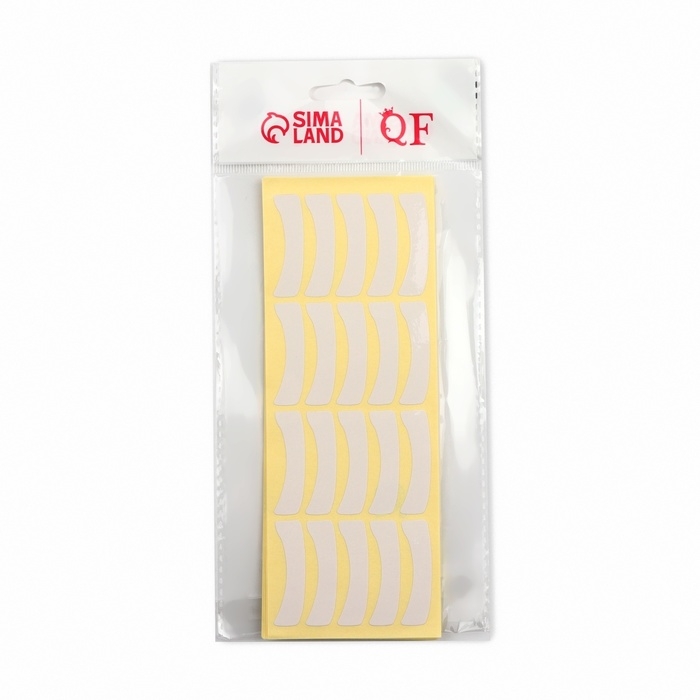 Патчи для изоляции нижних ресниц и макияжа, набор - 10 листов