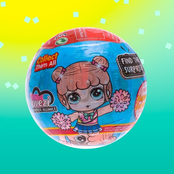 Игрушка-сюрприз &laquo;Модная крошка&raquo; в шаре, МИКС