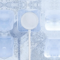 Зарядное устройство для Hoco CW39C, беспроводное, для смарт-часов, Type-C, 1.2 м, 1 А, белое