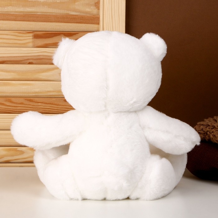 Мягкая игрушка &laquo;Мишка&raquo;, 25 см, цвет белый