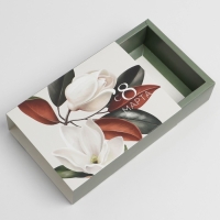 Коробка кондитерская, упаковка, &laquo;8 марта&raquo;, 20 х 15 х 5 см