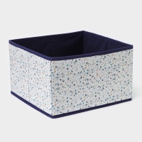 Короб для хранения Доляна &laquo;Мармелад&raquo;, 29&times;29&times;18 см, цвет белый