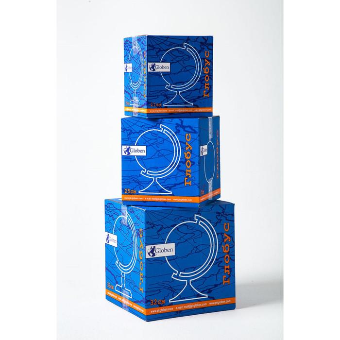 Глoбус политический &laquo;Классик Евро&raquo;, диаметр 250 мм, с подсветкой