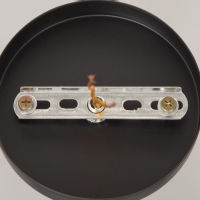 Люстра "Кон" 5х40Вт Е27 черный 50х50х43см